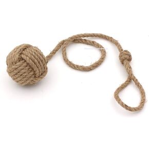 RII Beautiful Curtain Tiebacks, Natural Soft Jute Curtain Rope Pullback, Handmade Rustic Decorative Curtain Holdbacks, Hand Braided Modern Drapery Tiebacks (1 Pair)