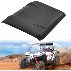 Sport Roof Compatible with 2024 2025 Polaris RZR XP 1000 Accessories 3-Piece Combination Hard Roof Top Sun Visor Cover Replacement for 2884553 (3PCS, 2-Seat)