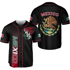 CHIARA CONTI11 Mexico Jersey Baseball, Mexico Jersey Men, Mexican Baseball Jerseys for Men