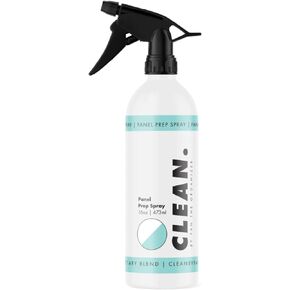 CLEAN. Panel Prep Spray – 16oz Surface Cleaner for Coating Prep – Removes Oils, Polishes, Residue – Safe for Glass & Tint – Use Before Ceramic Coating or Sealant – Streak-Free Finish