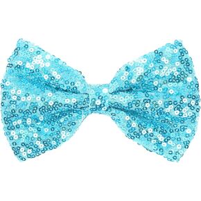 Shiny Sequin Solid Bow Tie for Men Sparkling Pre-Tied Bowtie Glitter Christmas Birthday Party Fancy Dress in Kuwait