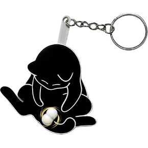 Gifts for dad Funny Rotating cat Keychain pendant Funny gifts for Men Dad Husband and Grandpa - Stocking Stuffers for men Fathers day for Husband from Daughter Son