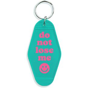 TeesAndTankYou Do Not Lose Me Vintage Style Motel Keychain Key Tag 3.5"