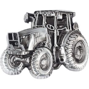 Moorfowl Vintage Western Belt Buckle Metal Country Cowboy Belt Buckle for Men Women, Tractor