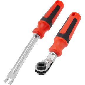 Slack Adjuster Tool Set – 5/16' Double Square Reversible Ratcheting Wrench, Reversible Mechanism for Easy Adjustments – Durable, Precision Slack Adjuster for Trucks, Trailers, and More