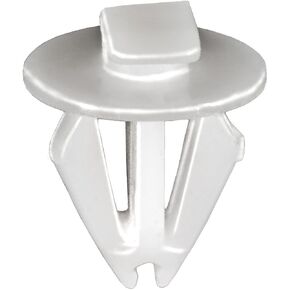 Auveco # 22129 Fits Chrylser Molding Clip, White Nylon. Qty 25.