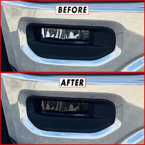 SlickMod PreCut Vinyl Smoke Tint for 2019-2022 Dodge Ram 1500 Side Mirror (3. Mirror Turn Signal, 20% Dark Smoke)