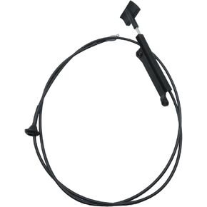 912043 Hood Release Cable with Pull Handle, Replacement for Ford Mustang 1994 1995 1996 1997 1998 1999 2000 2001 2002 2003 2004, Replaces F4ZZ16916A