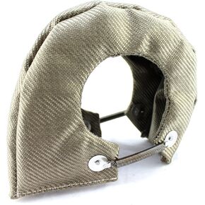 SWI Parts T6 Titanium Fiber Turbocharger Heat Shield Cover Inner stainless steel knitted wire mesh inner liner