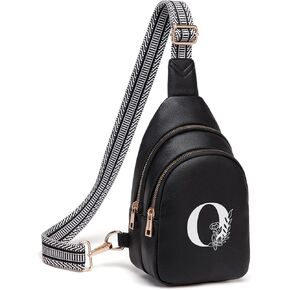 Crossbody Bags for Women Initial Sling Bag Cross Body Fanny Packs Personalized Gifts for Mom Women Wife