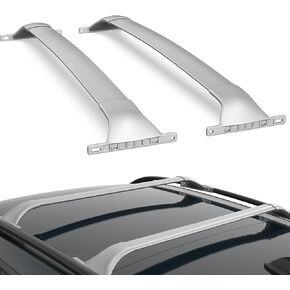 165lbs Aluminum Roof Rack Cross Bars Compatible for 2017-2020 Nissan Armada Rooftop Luggage Carrier Rack for Bike Canoe Kayak Cargo Box