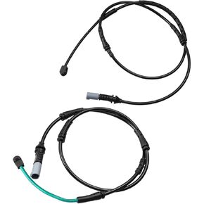 Motoforti 2pcs Front 34356791958 Rear 34356791962 Car Brake Pad Electronic Wear Sensor for BMW 535i 528i 550i 535i XDrive 550i XDrive 535d XDrive 535d Long-lasting