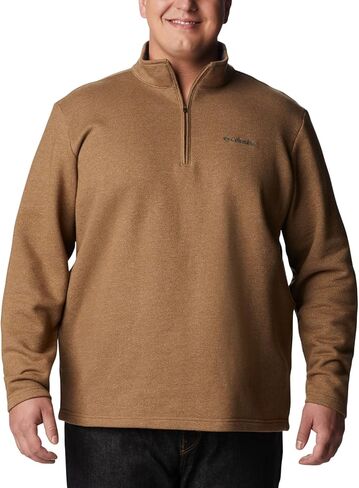 Columbia Men's Great Hart Mountain III Half Zip, Spruce Heather, Medium in Saudi Arabia
