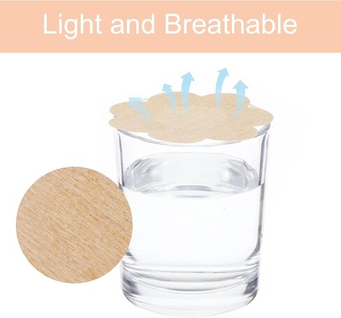 40 Pcs Disposable Nipple Covers - 4 Shapes Breast Covers, Self-Adhesive Pasties Stickers No Show in Saudi Arabia