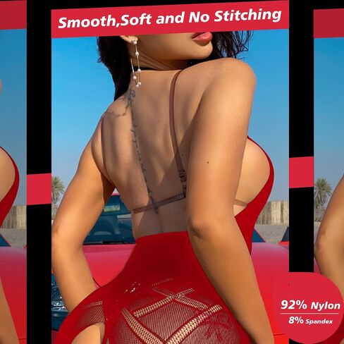 Sexy Lingerie for Women Naughty Fishnet Lingerie Set Bodysuit Outfits Teddy Sheer Mesh Erotic in Saudi Arabia