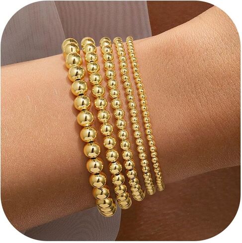 أساور Yoosteel Gold Bededed For Women ، سوار صليب لؤلؤة لؤلؤة لؤلؤة من الذهب. in Kuwait