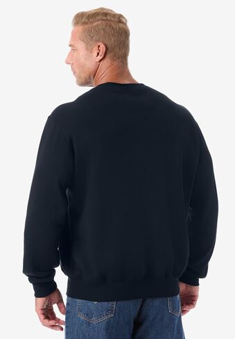 KS Sport by KingSize Men's Big & Tall Wicking Fleece Crewneck by KS Sport™ in Saudi Arabia