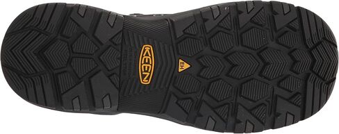 أحذية عمل KEEN Utility للرجال Roswell بمقدمة مركبة متوسطة الحجم من القماش، زيتوني عسكري/زيتوني أسود، 8.5 عرض أمريكي in Saudi Arabia
