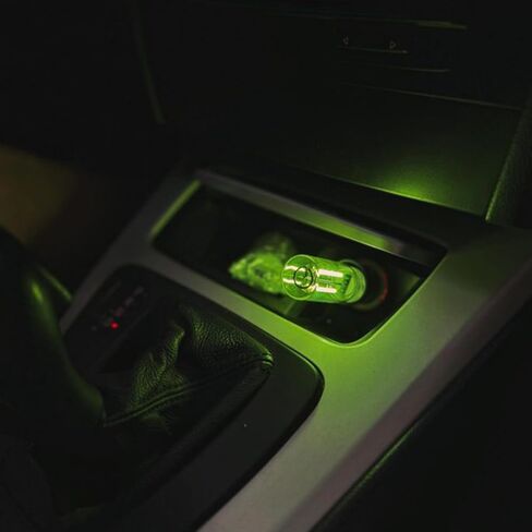 سيارة نيون ضوء للسيارة ملحقات السيارة مصابيح LED INGRIOR ، ديكور السيارة أضواء السيارة الداخلية USB إكسسوارات السيارة مصباح السيارة (الأرجواني) in Kuwait
