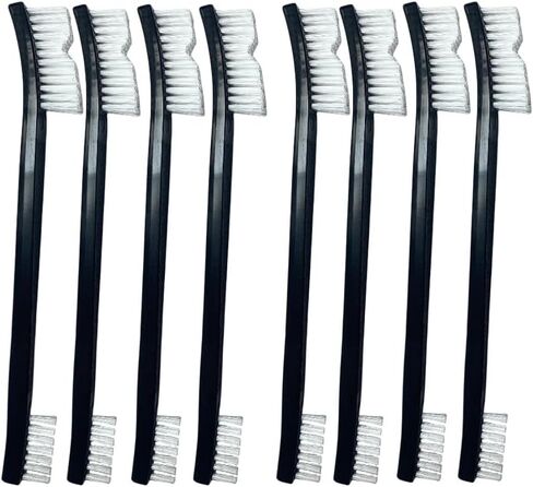 Anti-Static Nylon Bristles Deep Clean Soft Cleaning Brush: 8 Nylon Brushes for Delicate Surfaces - from Keyboard Crumbs to Aquarium Algae - Features Soft Detailing Brush, Culvert Cleaning Tool in Saudi Arabia