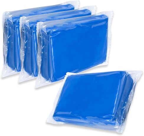 4 PCS Car Clay Bar ، 400G Magic Clay Bar Kit مع الغسيل والامتصاص ، وملحقات Clay Bars Universal تفاصيل تفاصيل للسيارات ، للسيارات ، سيارات الدفع الرباعي ، RVS ، الشاحنات (الأزرق) in Kuwait