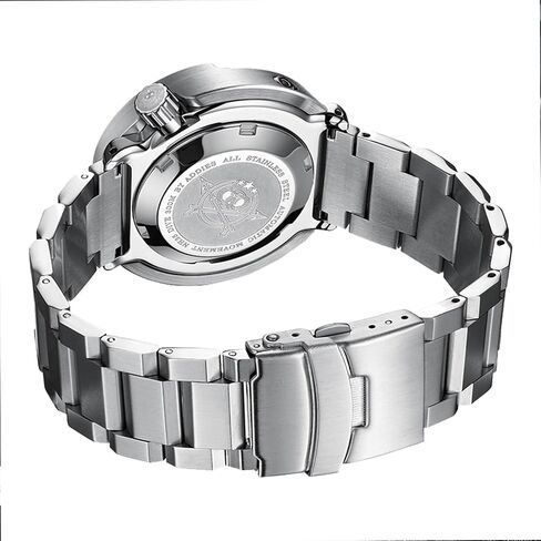 ADDIESDIVE Automatic Dive Watch for Men Diver 300M 47.5MM Blue Dial Analog Luminescent… in Kuwait