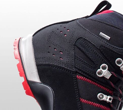 Asolo Fugitive GTX Wide Hiking Boot - Men's Black/Red, 10 in Saudi Arabia