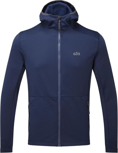 Gill Mens Quest Full Zip Hoodie - Thermal, Breathable & Moisture Wicking in Saudi Arabia