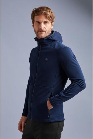 Gill Mens Quest Full Zip Hoodie - Thermal, Breathable & Moisture Wicking in Saudi Arabia