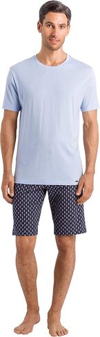 HANRO Men's Night and Day Short Sleeve Crew Neck Shirt in Saudi Arabia