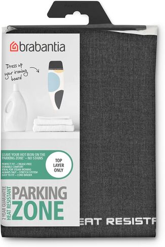 Brabantia Thick Foam & Felt Padding Ironing Board Cover, Size C (49 x 18 in), Cotton Flower in Saudi Arabia
