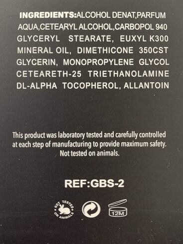 G.B.S Aftershave Balm (Sandalwood) 2OZ - A Classic Barbershop Post Shave Balm for Modern Men - Rejuvenates Dry Skin Replenishes Nutrients into Face Helps Razor Irritation and Ingrown Hairs " in Saudi Arabia