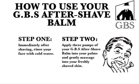 G.B.S Aftershave Balm (Sandalwood) 2OZ - A Classic Barbershop Post Shave Balm for Modern Men - Rejuvenates Dry Skin Replenishes Nutrients into Face Helps Razor Irritation and Ingrown Hairs " in Saudi Arabia