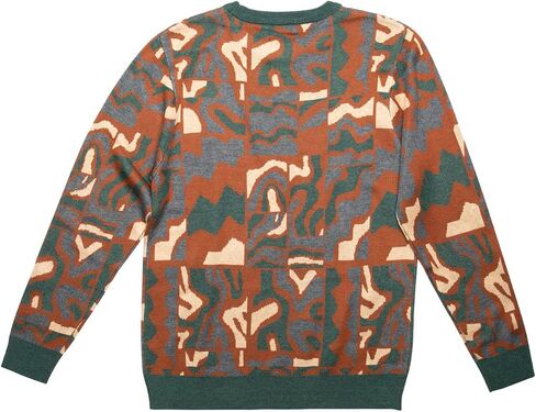 KAVU Highline Men’s Sweater - Big Foot Sasquatch Long Sleeve Pullover Crew Neck Sweater in Kuwait