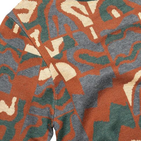 KAVU Highline Men’s Sweater - Big Foot Sasquatch Long Sleeve Pullover Crew Neck Sweater in Kuwait