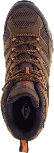 Merrell mens Moab Vertex Mid Waterproof Composite Toe Construction Boot, Black, 8 Wide US in Saudi Arabia