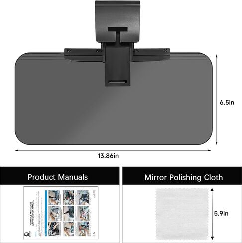 موسع Sun Visor للسيارات ， موسع شمس الشمس المستقطب القابل للتعديل ， استقطاب شمس السيارة ， تمديد قيادة آمن للوهج/الأشعة فوق البنفسجية ， مقطع ، عالمي (عالمي ، ل) in Saudi Arabia