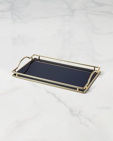 kate spade new york Make It Pop Glass Vanity Tray, Navy in Saudi Arabia
