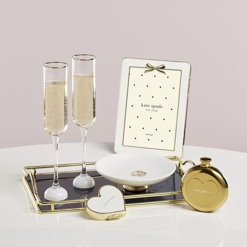 kate spade new york Make It Pop Glass Vanity Tray, Navy in Saudi Arabia