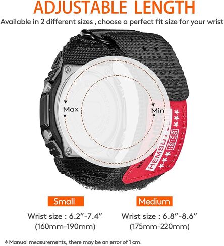 Replacement Watch Band Strap for Casio Mens G-Shock GM-2100B,GD-100/110/120/350,GW-S5600/5600/B5600/M5600,16mm Nylon Breathable Casio wristband in Saudi Arabia