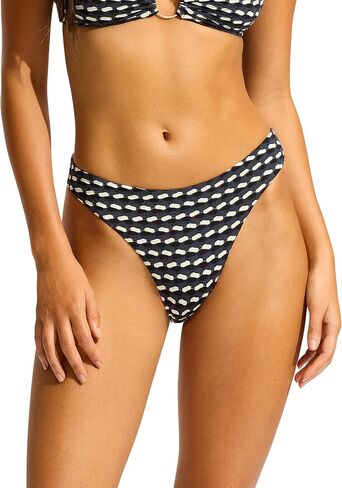 ترتفع ارتفاع الساق في Seafolly Women Thauge Bikini Bottom in Kuwait