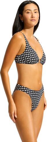 ترتفع ارتفاع الساق في Seafolly Women Thauge Bikini Bottom in Kuwait