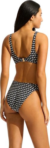 ترتفع ارتفاع الساق في Seafolly Women Thauge Bikini Bottom in Kuwait