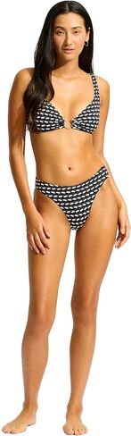 ترتفع ارتفاع الساق في Seafolly Women Thauge Bikini Bottom in Kuwait