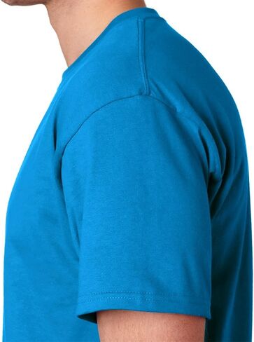 Gildan Mens Short Sleeve Soft-Style T-Shirt (Indigo Blue) in Saudi Arabia