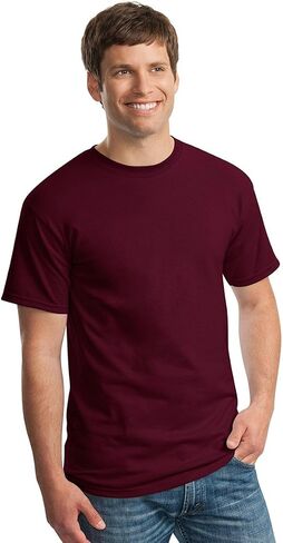 Gildan Mens Short Sleeve Soft-Style T-Shirt (Indigo Blue) in Saudi Arabia