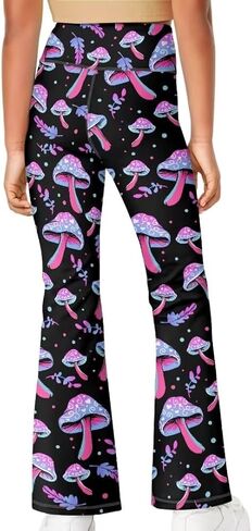 5-14 Bell Bottoms for Girls Cute Yoga Pants for Girls Flare Leggings Kid in Saudi Arabia