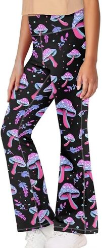 5-14 Bell Bottoms for Girls Cute Yoga Pants for Girls Flare Leggings Kid in Saudi Arabia