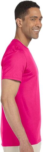 Gildan Mens Short Sleeve Soft-Style T-Shirt (Indigo Blue) in Saudi Arabia
