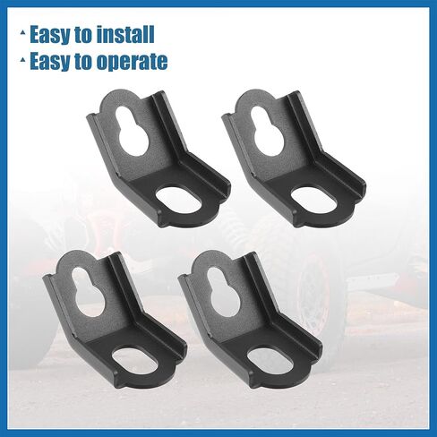 4pcs Tie Down Brackets Hooks Accessories for Maverick Max X3 Maverick X3 2017-2022 Tie Down Bracket Hook Item Replacement in Kuwait